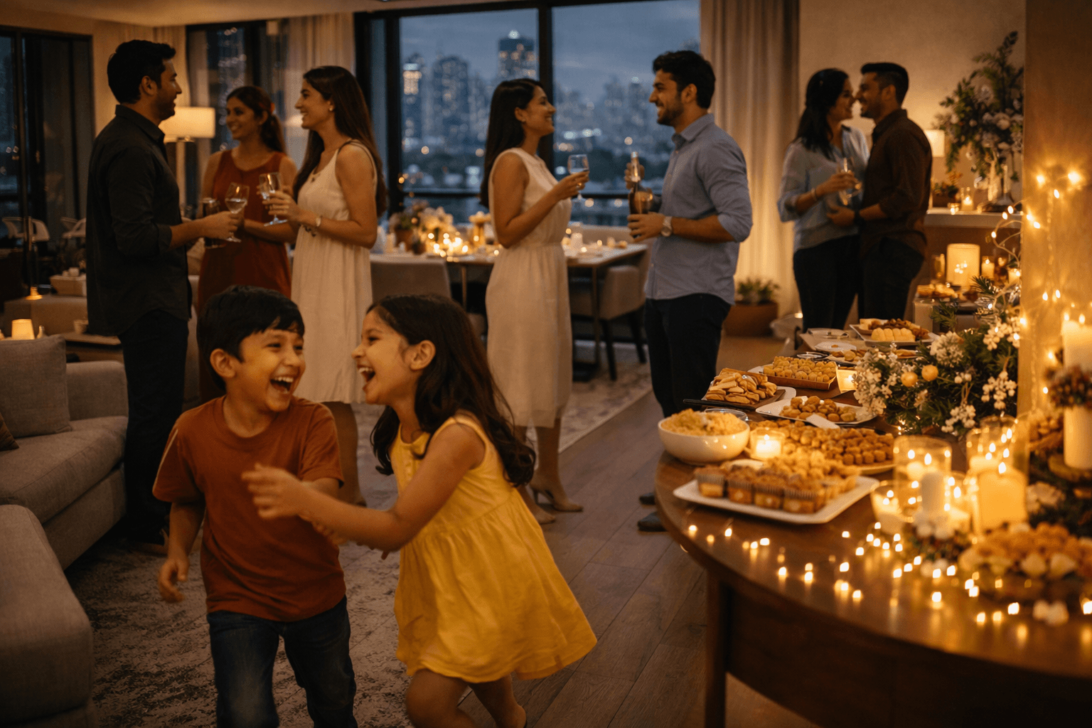 Perfectly planned small group party in Mumbai with great ambience