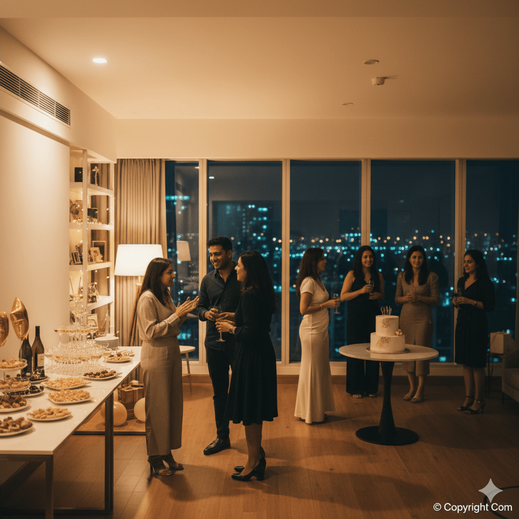 Perfect adult birthday party celebration in Mumbai