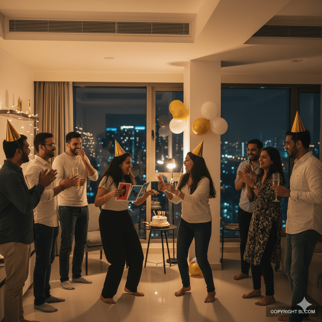 Game based birthday party interaction in Mumbai for adults